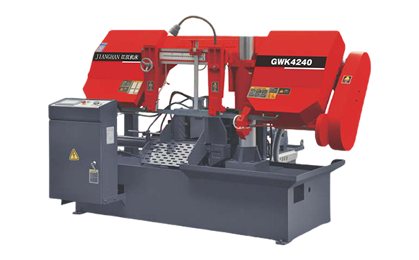 多宝镇GWK4240数控双柱卧式带锯床
