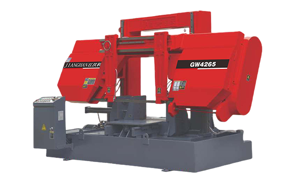 多宝镇GW4265双柱龙门卧式带锯床