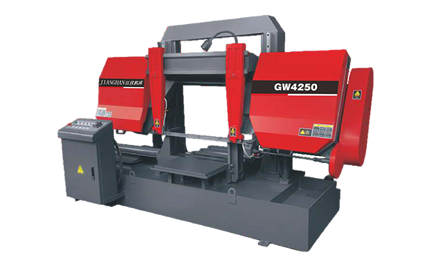 多宝镇GW4250双柱龙门卧式带锯床