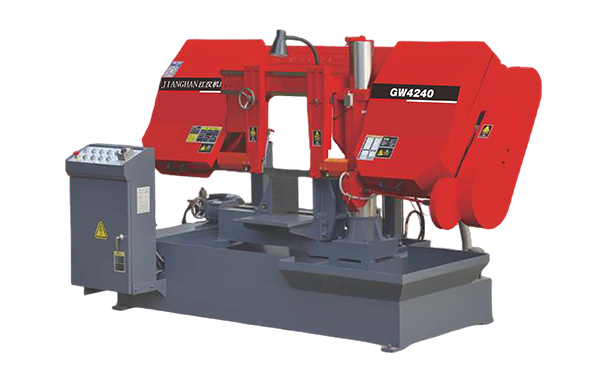 多宝镇GW4240双柱卧式带锯床